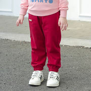 子供服、スポーツパンツ、女の子、男の子、春と秋の服、子供用カジュアルパンツ