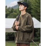 メンズ トップス トレーナー スウェット 秋冬 ブラウス