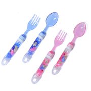 ＜食器・キッチン＞ウォーターシェルランチセット　スプーン＆フォーク　イルカ　2色アソート　No.304-230