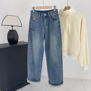 レディース服★デニムズボン★S～XL