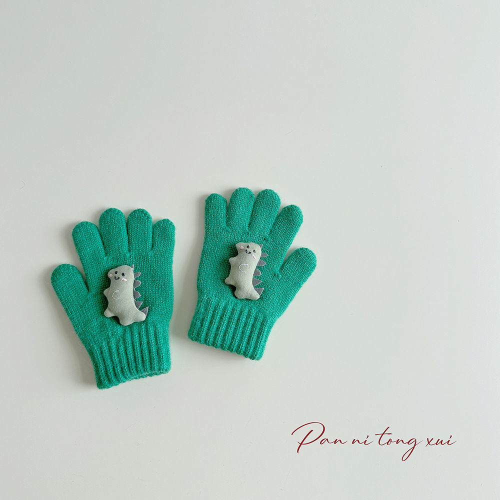 フェルトキャラクター手袋 2024秋冬☆手袋☆子供用手袋☆男女兼用☆防寒☆キッズ☆暖かい☆11色