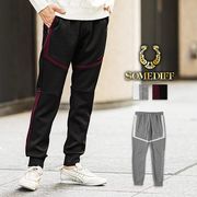 【パンツ】ライン切替 イージー ジョガーパンツ／SOMEDIFF