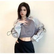 トップス レディース   トレーナー スウェット ショート