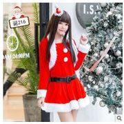 クリスマス衣装　レディース　コスプレ衣装　　サンタコスチューム