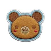 23303 くま ワッペン アイロン接着ワッペン