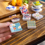 日本風 箸置き 和柄 和風 筆置き 陶磁器 かわいい 置物 箸休 陶器テーブル 小物 卓上飾り物