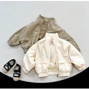 ★2024秋冬子供服★カジュアル系 シンプル 防風 コート 韓国風子供服 トップス 防寒 温かい 男女兼用