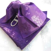 和装小物 定番 リボン型作り帯 結び帯 簡単に着る 兵児帯 しわ帯 お花 花見 浴衣 着物 成人式 七五三 10色