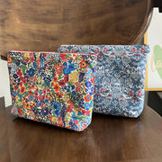ポーチ　収納バッグ　小銭入れ　花柄　韓国ファッション　花柄