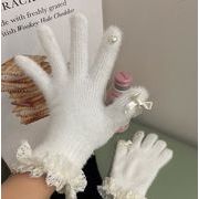 ファッション小物 手袋  ニットグローブ 毛糸 防寒