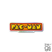 PAC-MAN ホログラムステッカー ロゴ ドット パックマン ゲーム game レトロ キャラクター グッズ PAC020