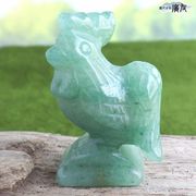 風水 干支 置物 パワーストーン 天然石 アベンチュリン (アベンチュリン干支酉(とり・鳥))