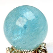 約25mm アクアマリン 丸玉 スフィア 風水置物 aquamarine【FOREST 天然石 パワーストーン】