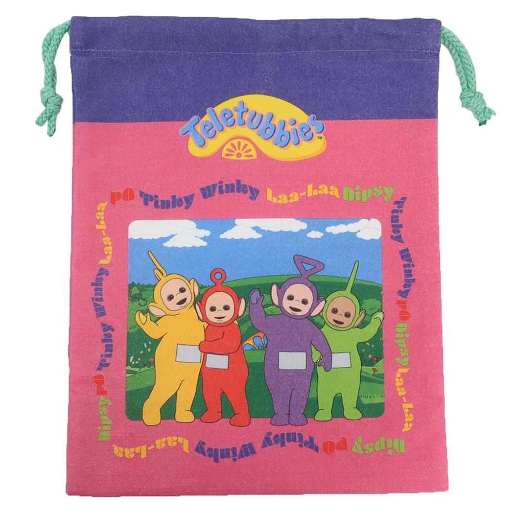 テレタビーズ 巾着ポーチ PU×PK