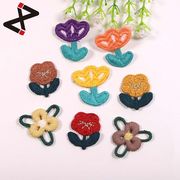 デコパーツ 生地 DIY素材 パッチ 刺繍アップリケ 手芸用衣類・靴・帽子・ヘアアクセサリー用パーツ