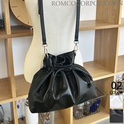 【2024新作商品♪】2WAY巾着PUバッグ