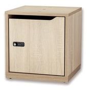 アスカ ロッカー 組立式 木製 収納ボックス SB900WD ダイヤル錠 連結 棚板