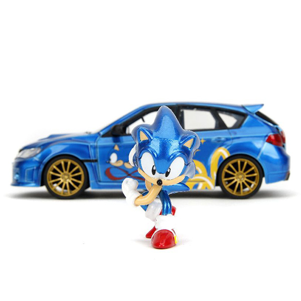 1:24 SEGA 2012 Subaru Impreza WRX STI w/SONIC THE HEDGEHOG