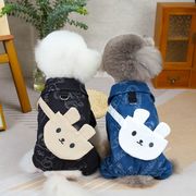 ペット服　犬用服　猫用服　ペット用品　秋冬用ペット服　小型犬服　ペットオーバーオール
