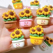 デコパーツ  クラフト　手芸DIY アクセサリー材料　樹脂　貼り付けパーツ　