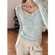 2025年春の人気新作 レディース トップス 長袖 Tシャツ インナー ファッション