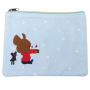 特価商品　くまのがっこう　フリースポーチ(ケーキ／LBL)