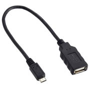 ミヨシ　MCO USBホストケーブル 0.16m USB-H015BK