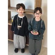 2025年　キッズ服　韓国風　JYジャケット　デニムコート　80-140CM　２色