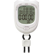 ドリテック ストップウォッチ「スピールS」 SW-121WT ホワイト