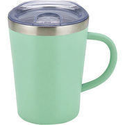 スムゥー 蓋付きマグカップ 350mL LB-6807 グリーン