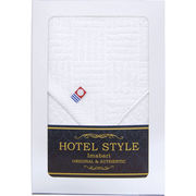 ホテルスタイル 今治フェイスタオル1P（メール便対応箱仕様） TQS1007782 ホワイト