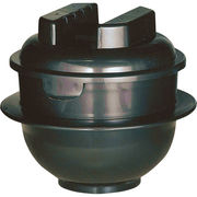 電子レンジ専用炊飯器 紀州備長炭配合 ちびくろちゃん1合炊き CK-001