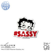 BETTY BOOP(TM) グリッターダイカットステッカー #SASSY ベティー ブープ(TM) キャラ グッズ BTY012