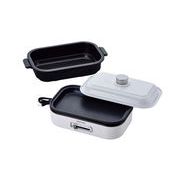 ソロホットプレート 深・浅型2点セット 深・浅型+たこ焼きプレート3点セット