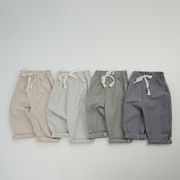 【2024夏新作】韓国風子供服 ベビー服 キッズ 男女兼用 ロングパンツ パンツ