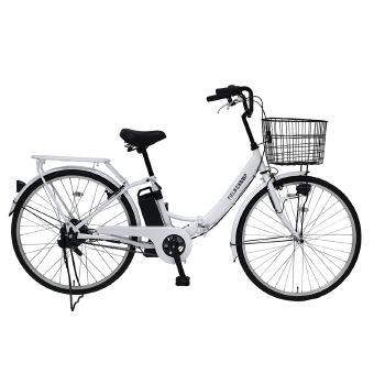 (直送品)FIELD CHAMP 26インチ電動アシスト折畳軽快車 (MG-FCP100EB)