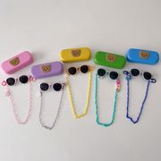INS最新大人気☆2025春新作 韓国風子供用品☆眼鏡サングラスメガネ&収納ボックス付き