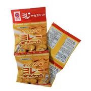 【野村煎豆加工店】4連ミレービスケット　キャラメル味　30g×4