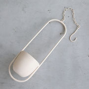 ハンギングポットカバー cream　鉢/植木鉢/ガーデニング/花/園芸/植物