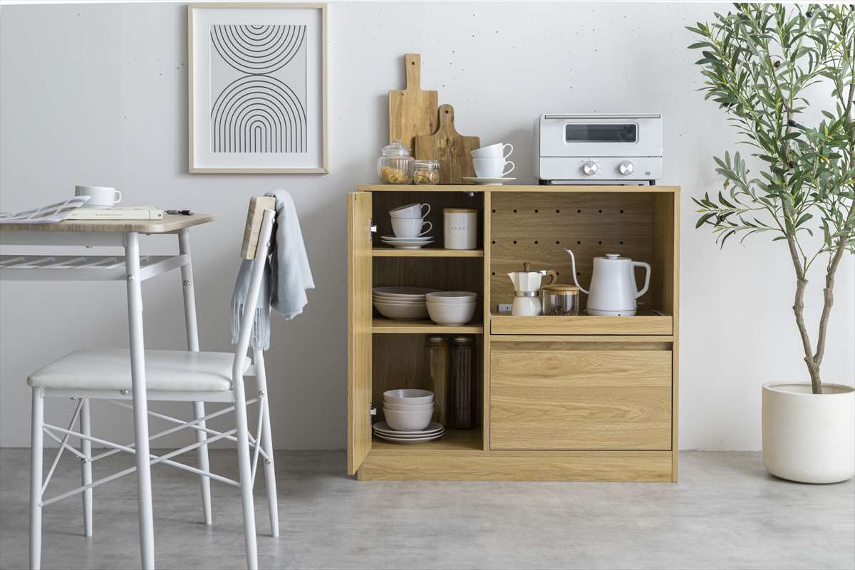 12/21までの出品です‼︎【美品】レンジ台 幅88cm