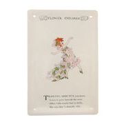 メタルポストカード フラワーチルドレン メイフラワー　レター/手紙/ハガキ/贈り物