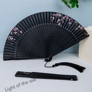 雑貨 舞扇子手つくり  扇子  携帯に便利な折り畳み式 和風扇子