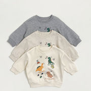 「2025」子供服★トップス★トレーナー★恐竜★韓国風子供服★3色65cm～100cm