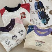 子供服 キッズ トップス カットソー ロンT 長袖 プリント トレーナー