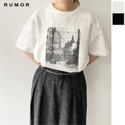 【2025新作】フォトプリントオーバーサイズTシャツ