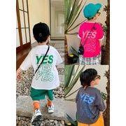 【2025夏新作】韓国風子供服★キッズ服★韓国風★半袖Tシャツ トップス ★ファッション3色 90～170cm