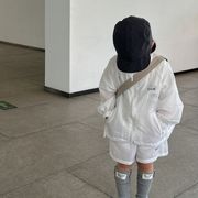 【2025秋新作】韓国風 子供服 日焼け止め服　トップス＋ショートパンツ　セットアップ　★90-150CM