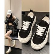 【日本倉庫即納】 厚底スニーカー レディース ローカット靴