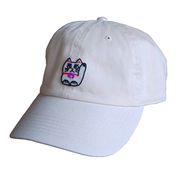 【インバウンド対策に！まねき猫をあしらったキャップ！】まねき猫CAP　オフ