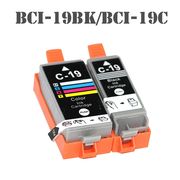 互換インクカートリッジ インク  BCI-19BK BCI-19C PLXUS IP100、MINI260、MINI360